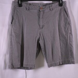 Tommy Bahama Gray Corduroy Chino Shorts Mens 32 Stretch